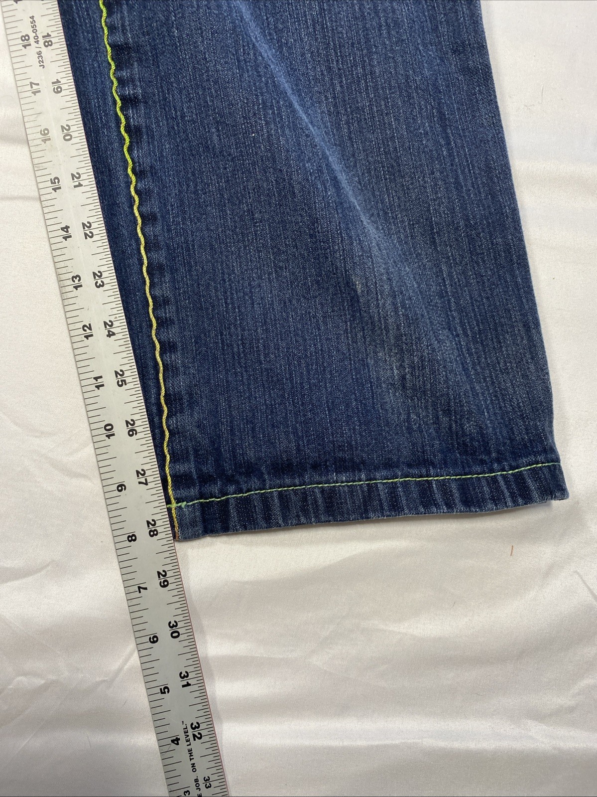 Brooklyn Xpress Y2K Denim Jeans 34 Streetwear Baggy 90s Grunge Hip Hop H