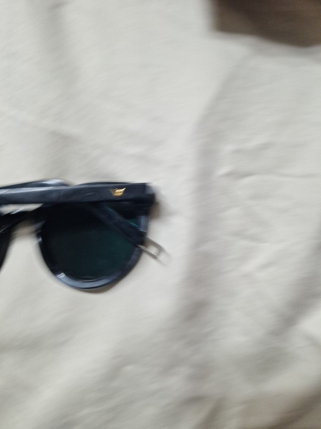 GENTLE MONSTER FLATBA BLACK PETER Black *Scratches on lens Japan