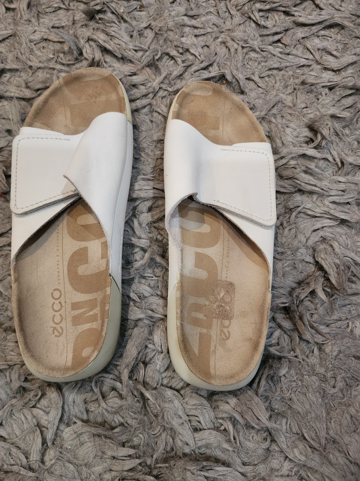 Sandalias Ecco G 2ND Cosmo De Cuero 39 Portugal 20680301002 White