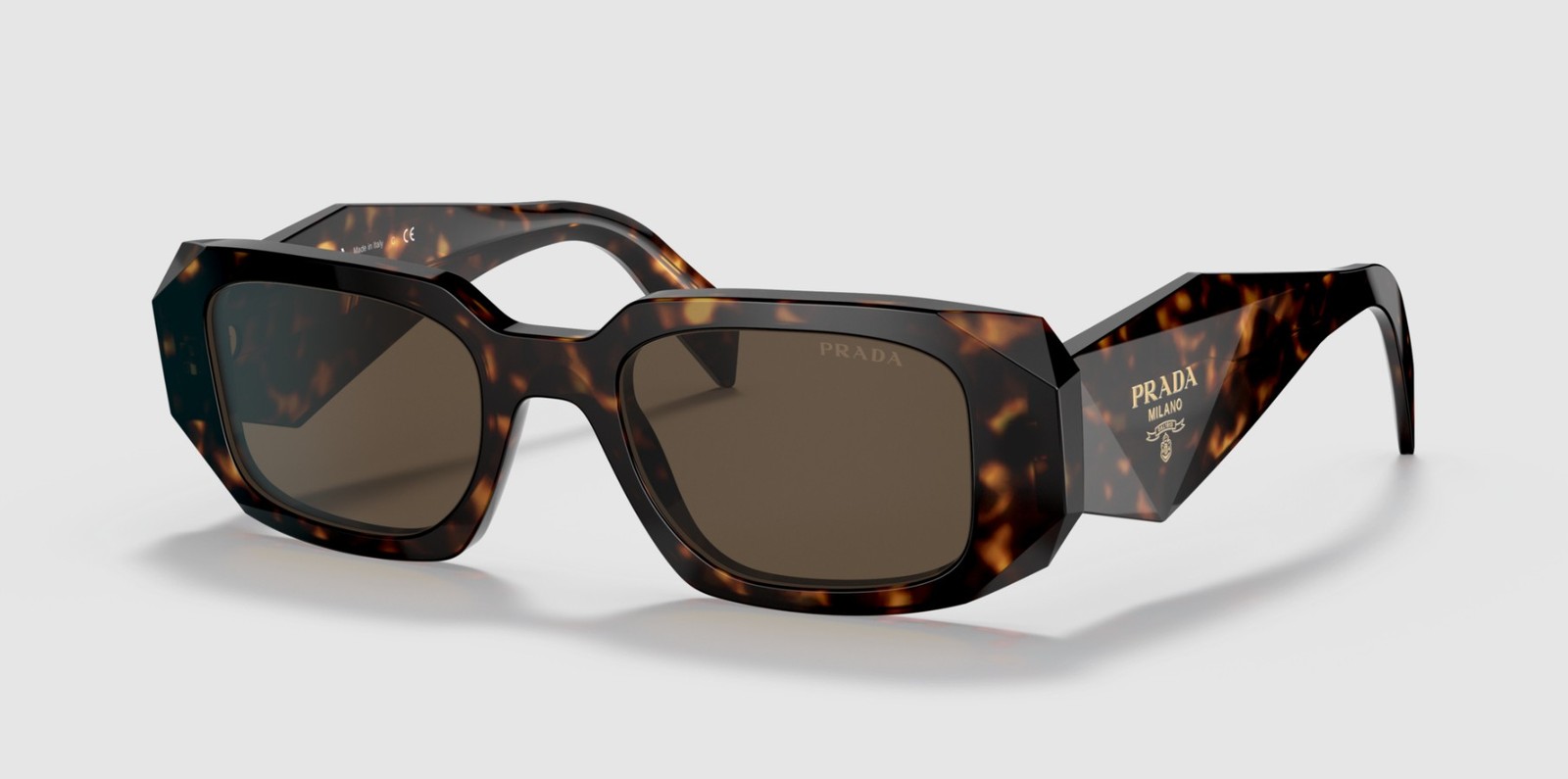 PRADA PR 17WS 2AU8C1 Tortoise Brown 49 mm Women’s Sunglasses