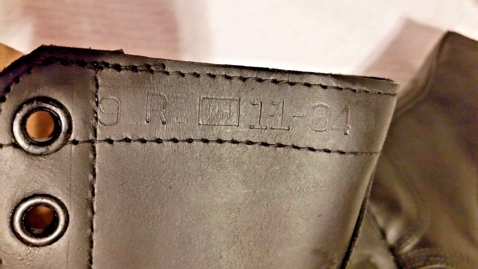 NEW US MILITARY RO-SEARCH BLACK POLISHED LEATHER COMBAT BOOTS ALL SIZES
