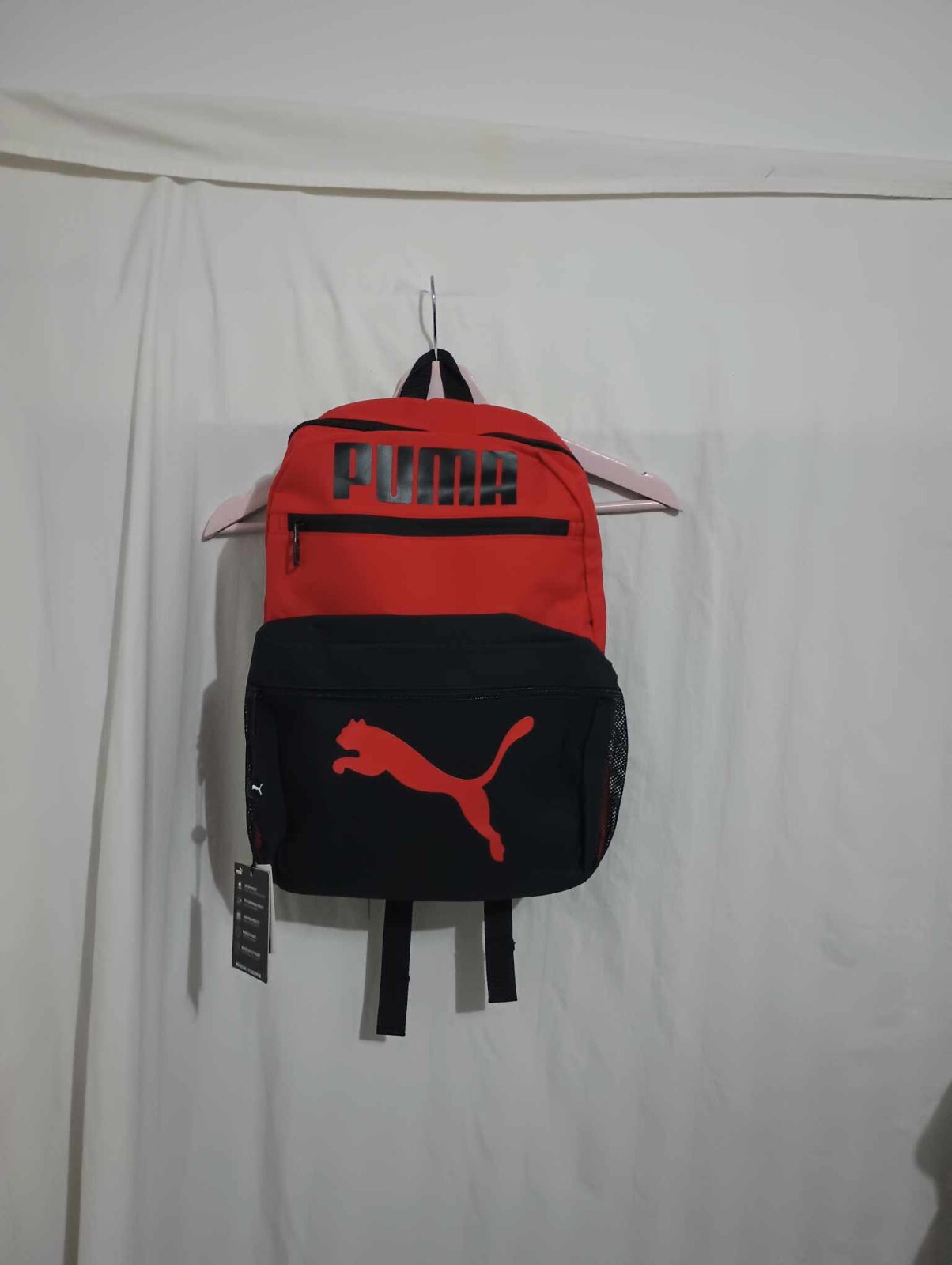 puma backpack red/ black (byt8)