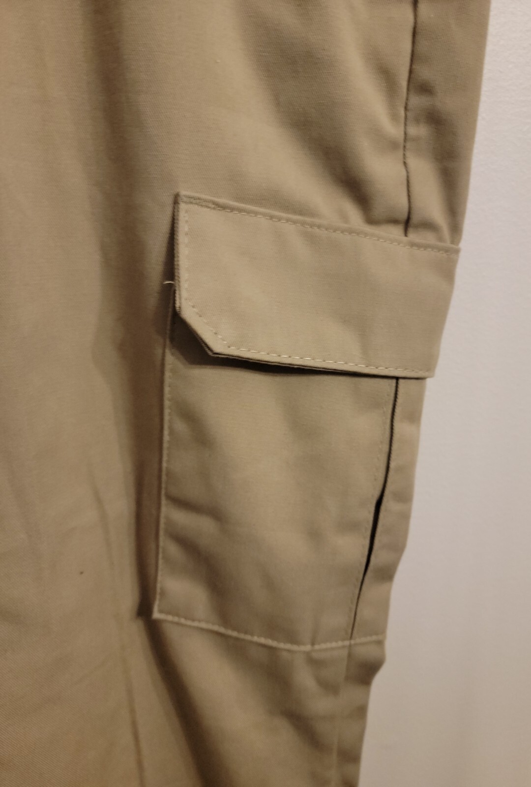 Red Kap Men’s Industrial Cargo Pants PT88KHO, Khaki, 46W x 32L