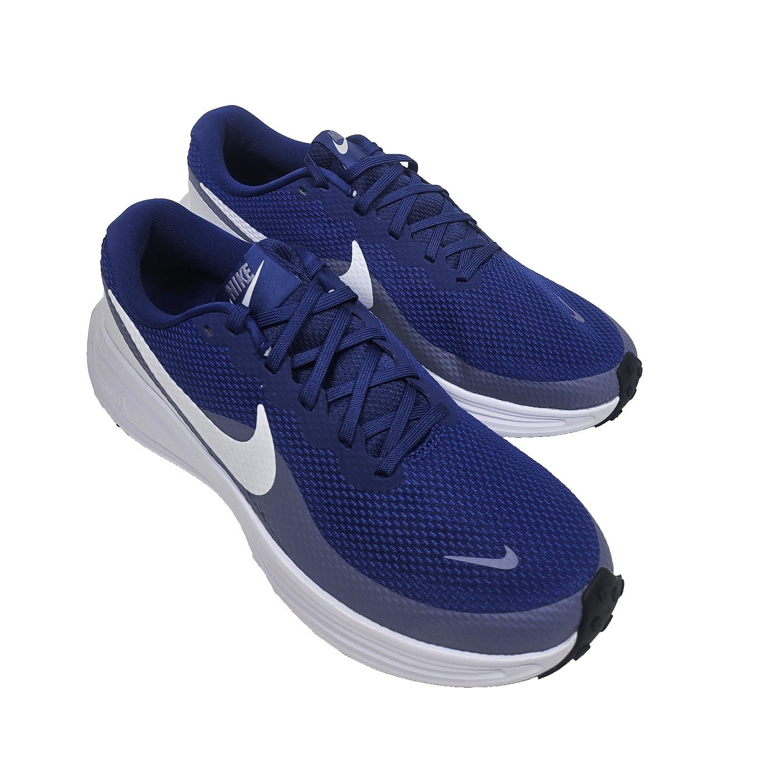 Men’s Nike Shoes Size 8 Revolution 8 Royal Blue White Sneakers Cushioned Lace