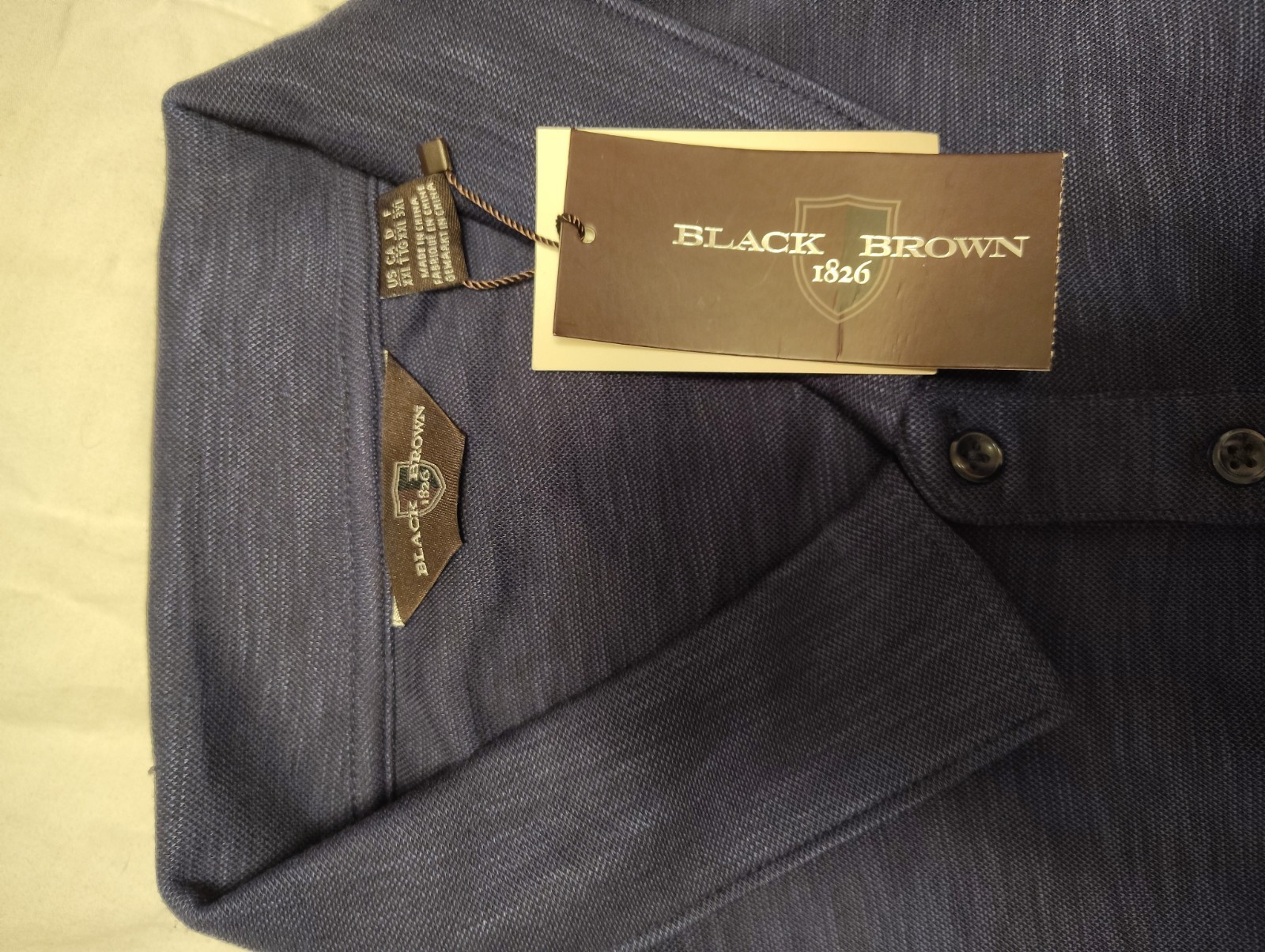Black Brown 1826 Men’s Pullover Short Sleeve Navy Marine Pale B1S0KS1992 2XL