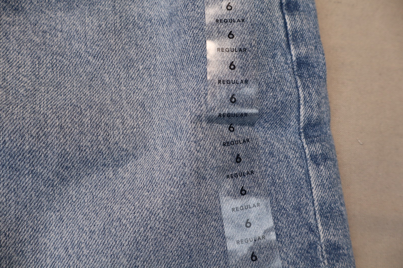 NEW American Eagle Strigid High Rise Stovepipe Women’s Blue Straight Jeans 6