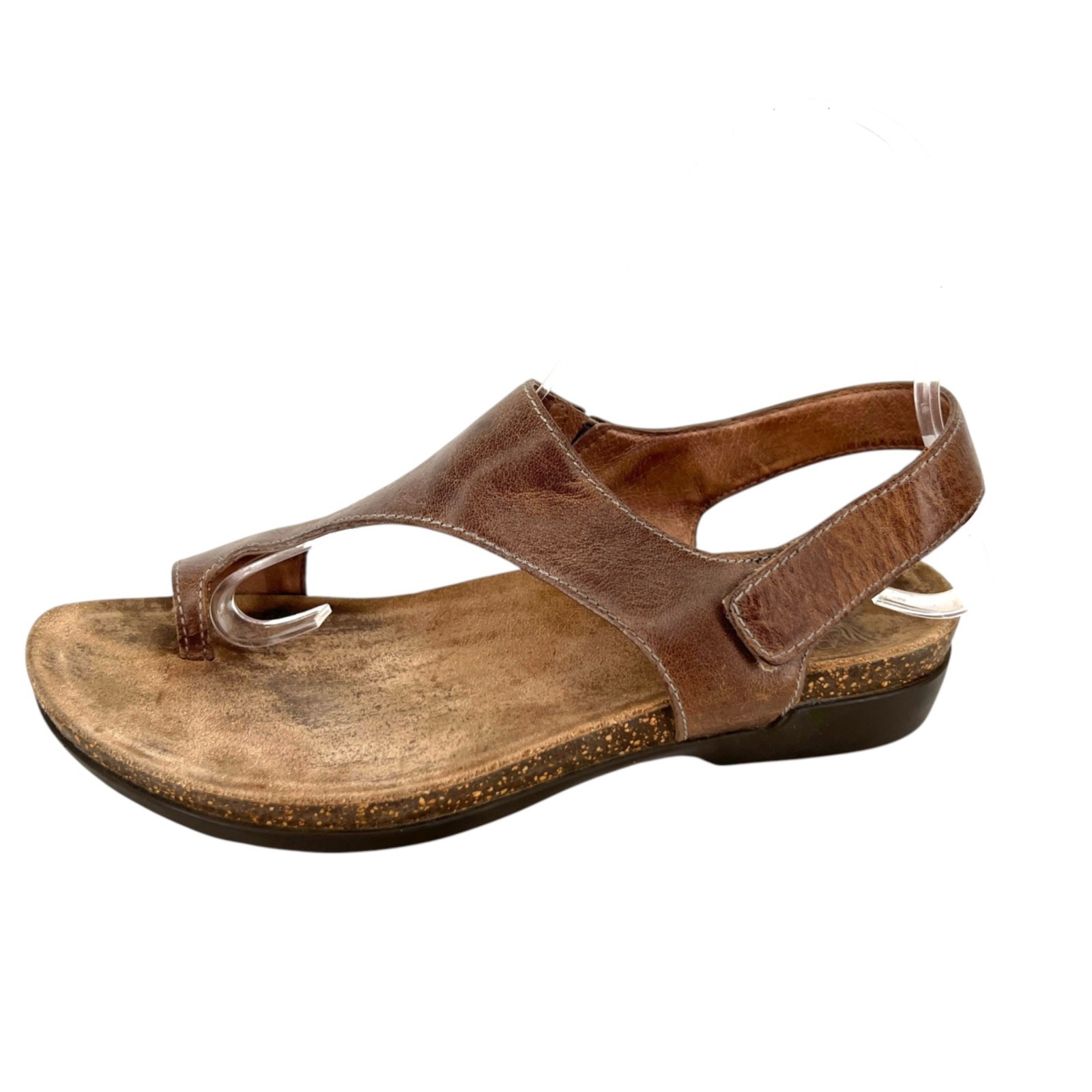Dansko Reece Boho Gorpcore Eco-Chic Brown Leather Comfort Sandals Size 36 US 6