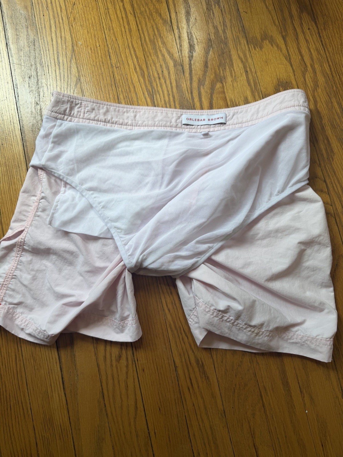 ORLEBAR BROWN O.B. Classic Bulldog Short Light Pink Swim Shorts Mens 33