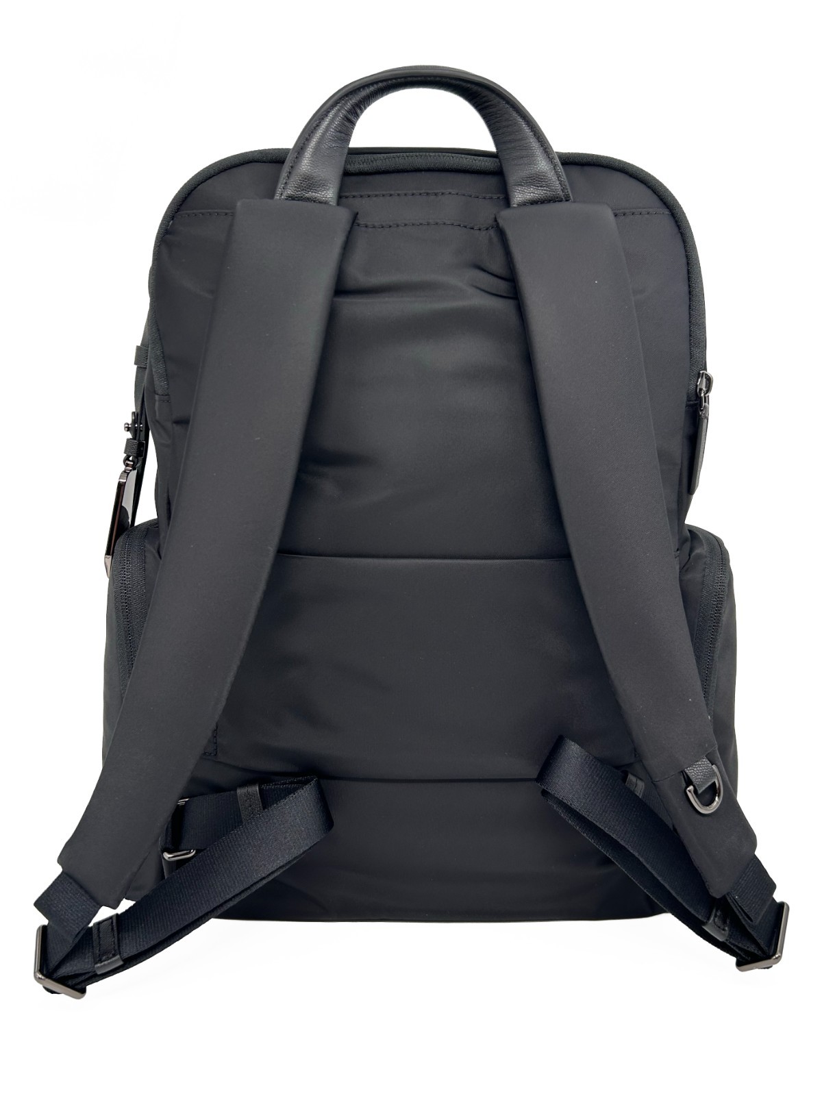 NEW TUMI Voyageur Celina Backpack – Black & Gunmetal – 0196600DGM – Authentic