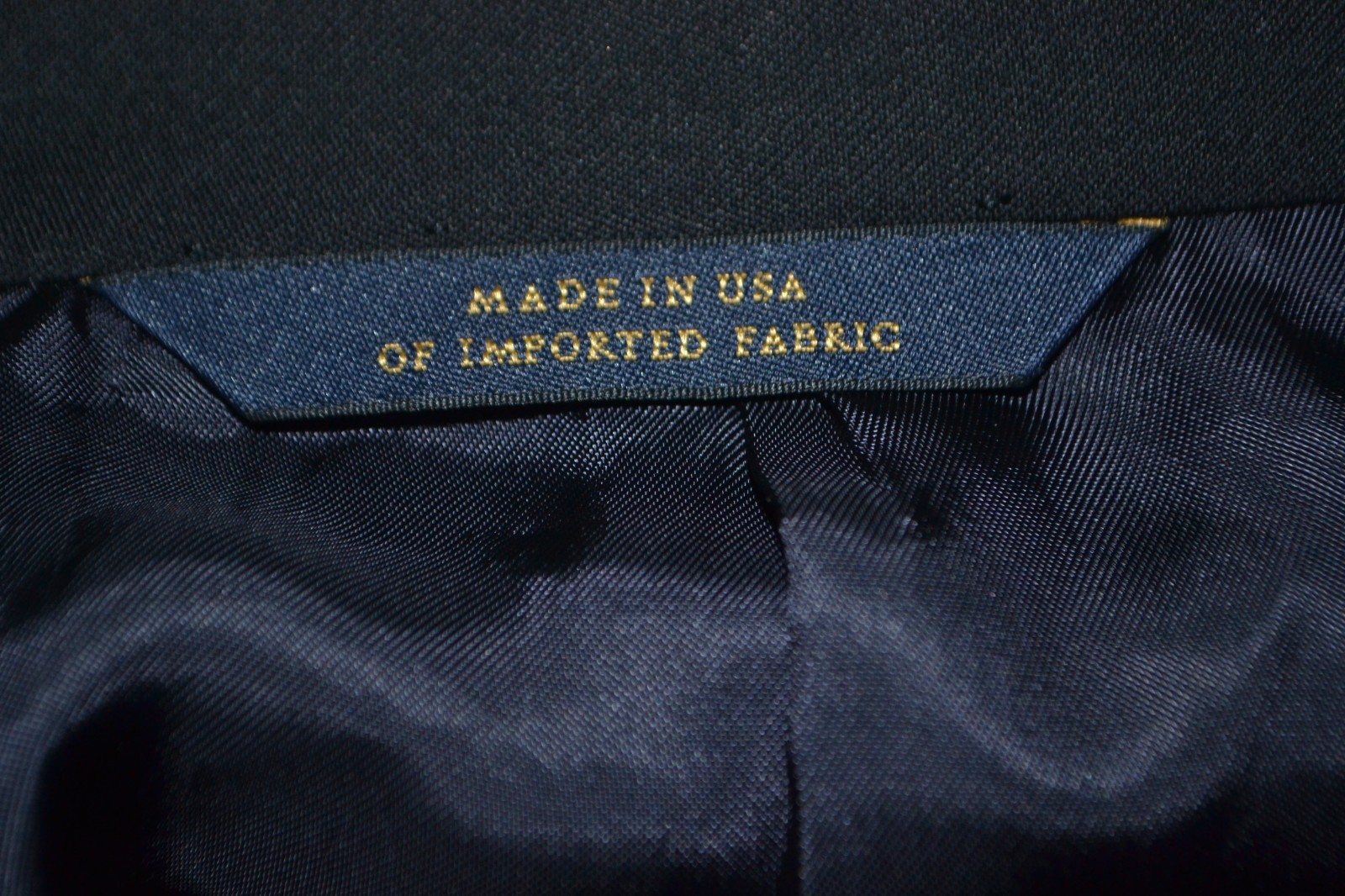 Brooks Brothers Men Madison 181 Estrato Black Wool Sports Coat Sz 46R