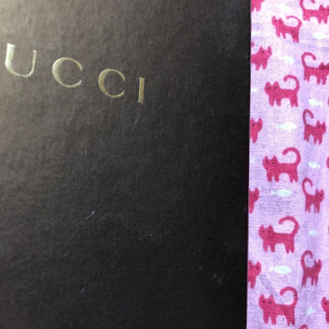 Gucci Auth Guccoli Great Dane Ulisse Dog Charm Key Ring Leather 18 cm 7.1″ Used