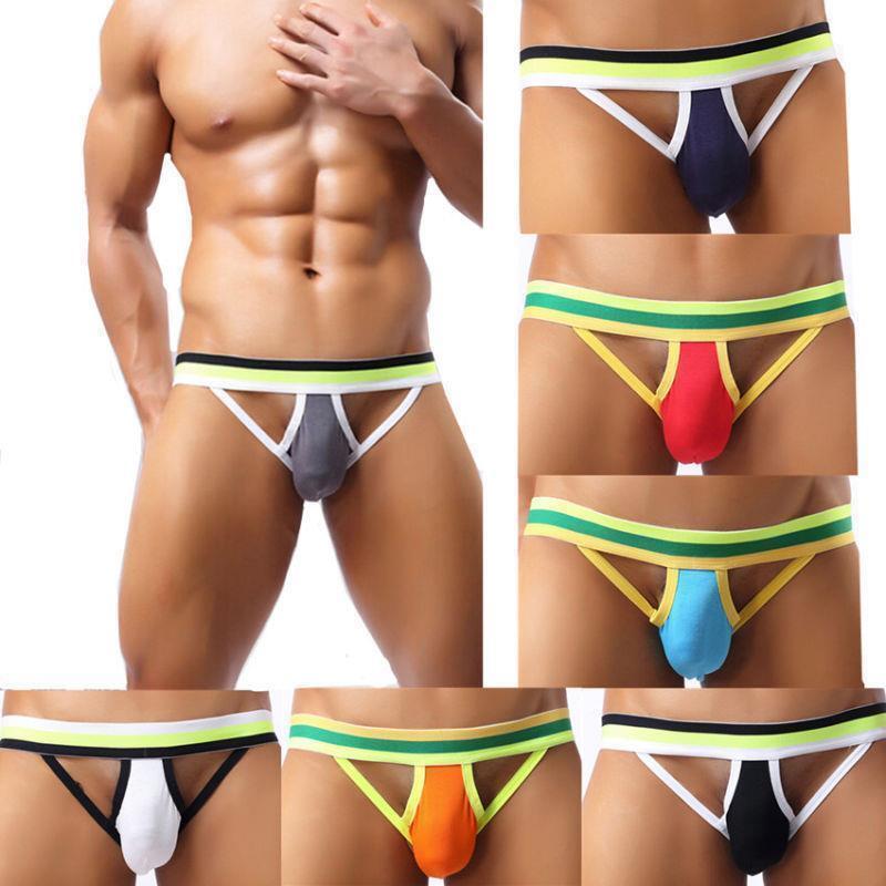 Jock Strap Men’s Sexy Open Rear Posing Pouch Jockstrap Hot Brief Underwear Pants