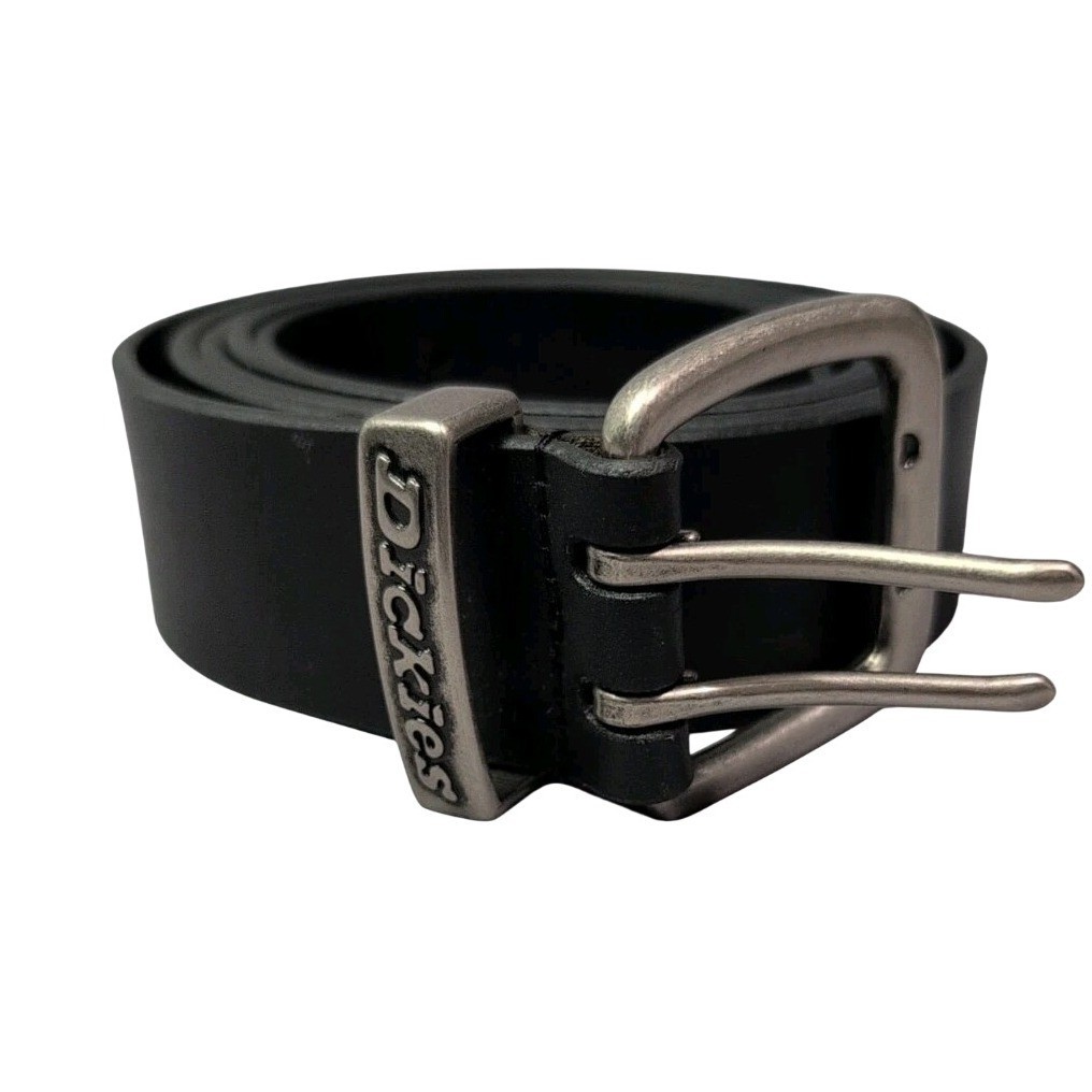 Dickies Men’s 3X Belt 50-52 1.49 In (38MM) Wide Two Prong Casual Leather Belt