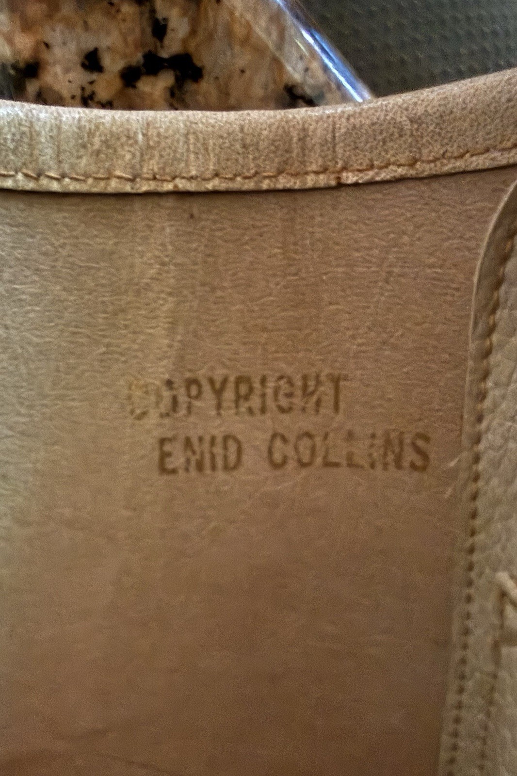 Enid Collins Floral Beaded Tote Bag w/ Coin Purse, Snap Closure, Vintage