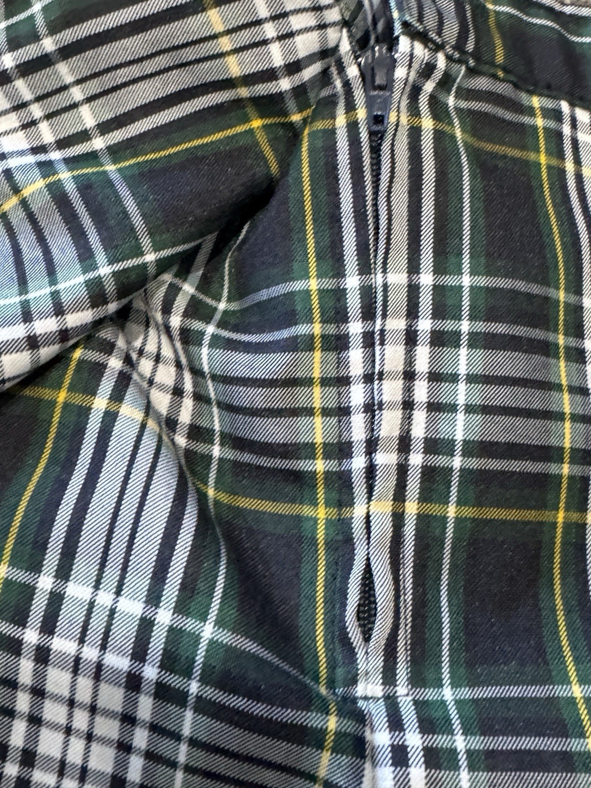 Dennis Uniform Girls 12 1/2 Pleated Plaid School Skirt Made in USA #21680