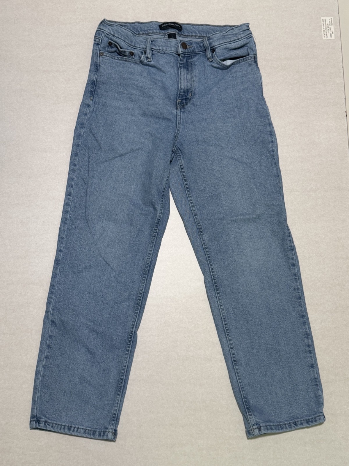 Calvin Klein Jeans – Light Wash Denim Size 8