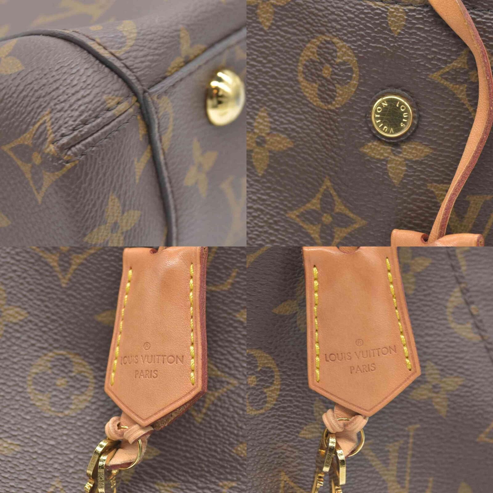 $2750 2017 Louis Vuitton Monogram Montaigne BB CA1147
