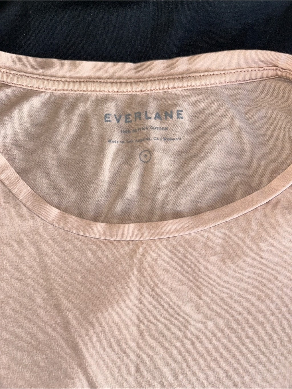 Everlane Supima Cotton Light Pink Crewneck Tee Women’s Small