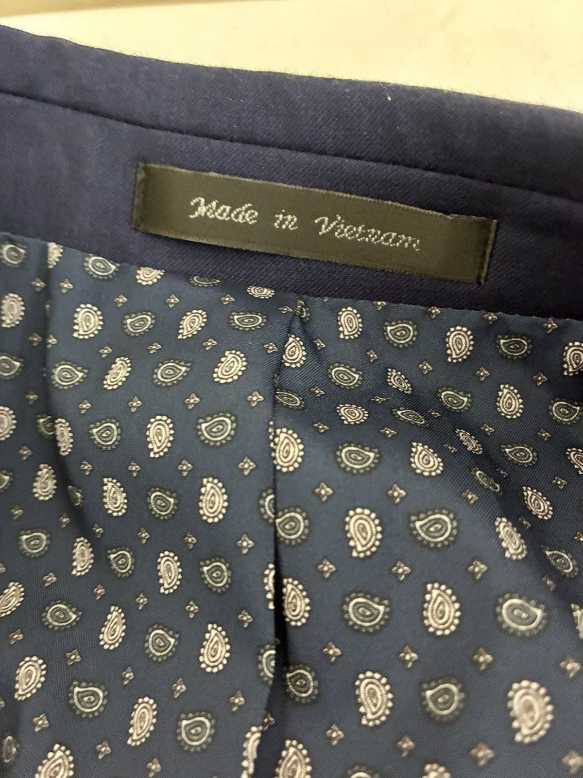 Chaps Deep Blue Jacket 40L Classic Fit 2-Button single Vent Poly/Rayon