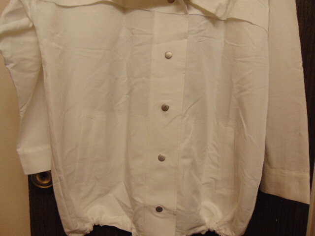 NYDJ Women’s Spring Jacket Optic White Size Large Mujur Casual Jacket NEW🍂