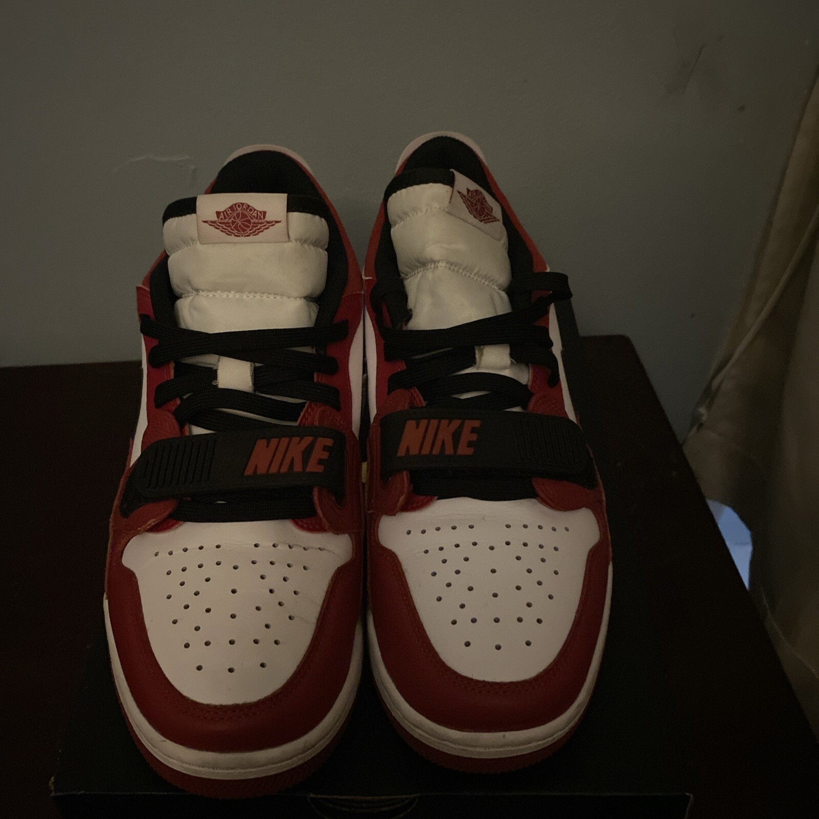 Size 10.5 – Jordan Legacy 312 Low Chicago Red