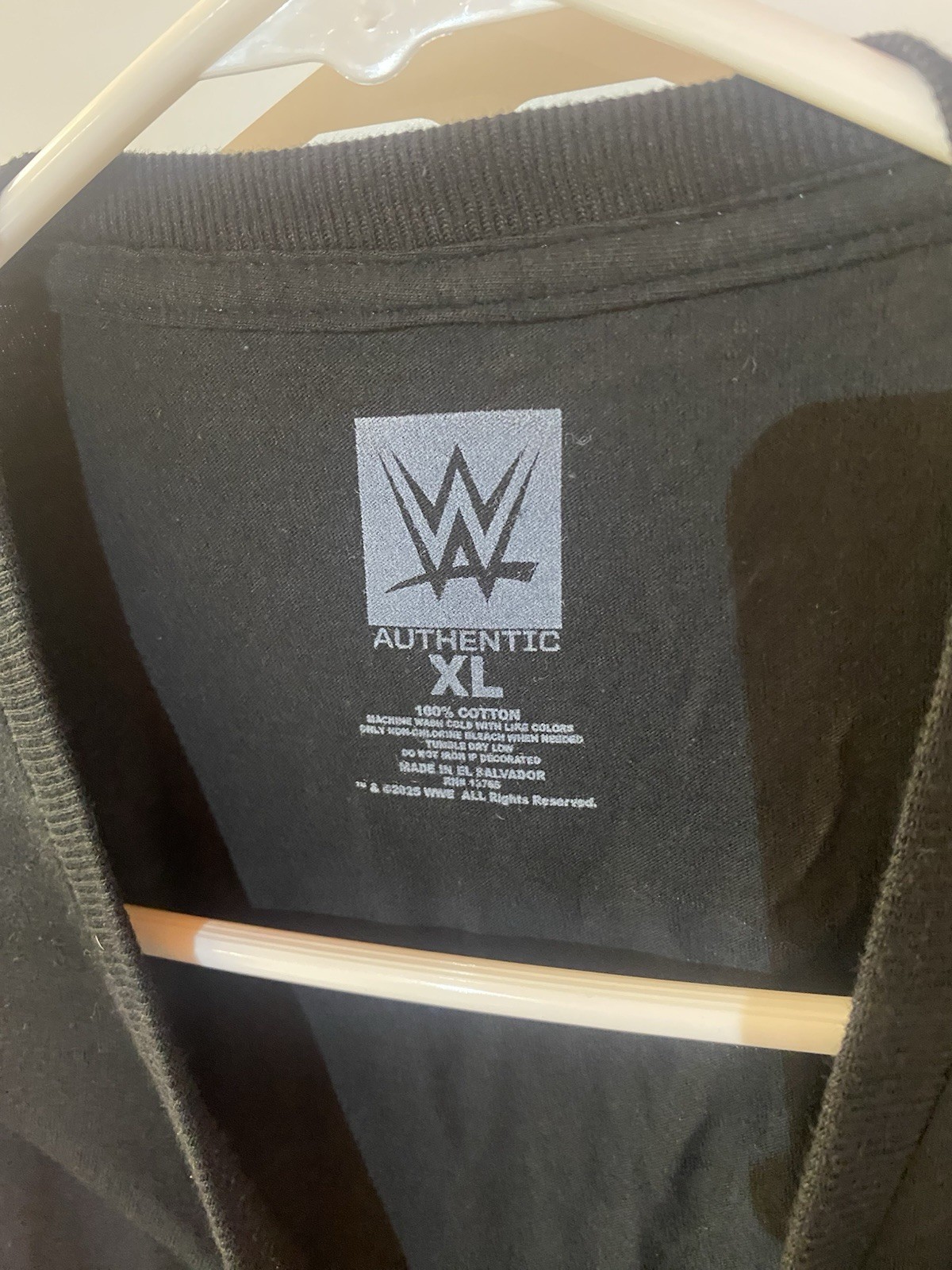 WWE Authentic Becky Lynch Black T-Shirt “Back In Business Bex” XL 2025