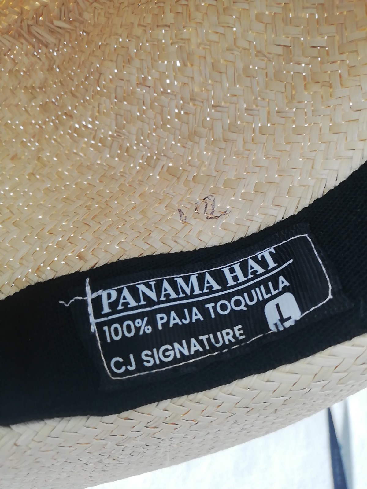 GENUINE ECUADOR HAT “PANAMA HAT” 100% TOQUILLA STRAW LARGE 60Cm CLASSIC BEIGE