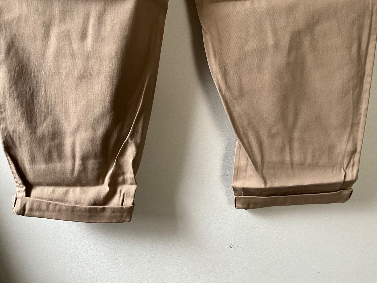 NWT Talbots DISTRESSED girlfriend chinos sz 14 relaxed leg below waist $89.50