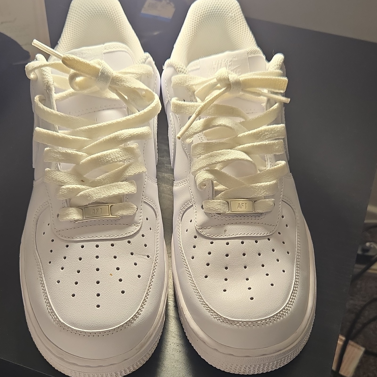 Nike Air Force 1 Low White Low Top Men’s Athletic Sneakers US 10