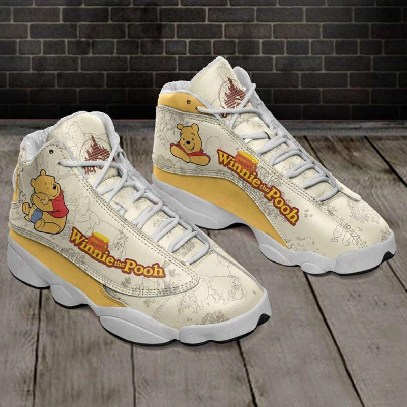 Perfect Gift, Winnie The Pooh Cartoon Theme Print J13 shoes