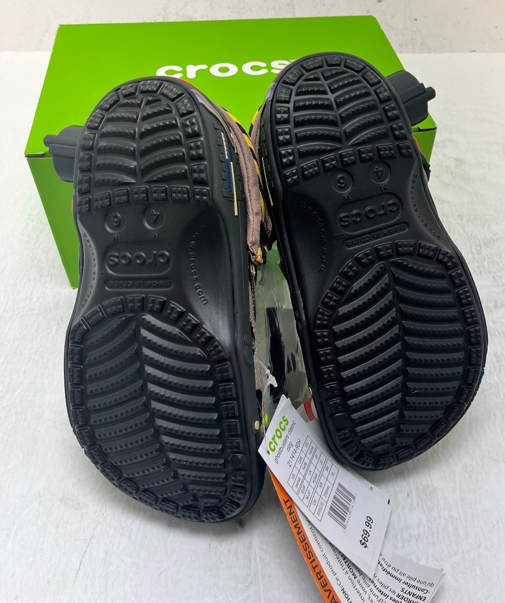 Crocs Ghostbusters Classic Clogs mens/women 211414-90H NEW Free Ship