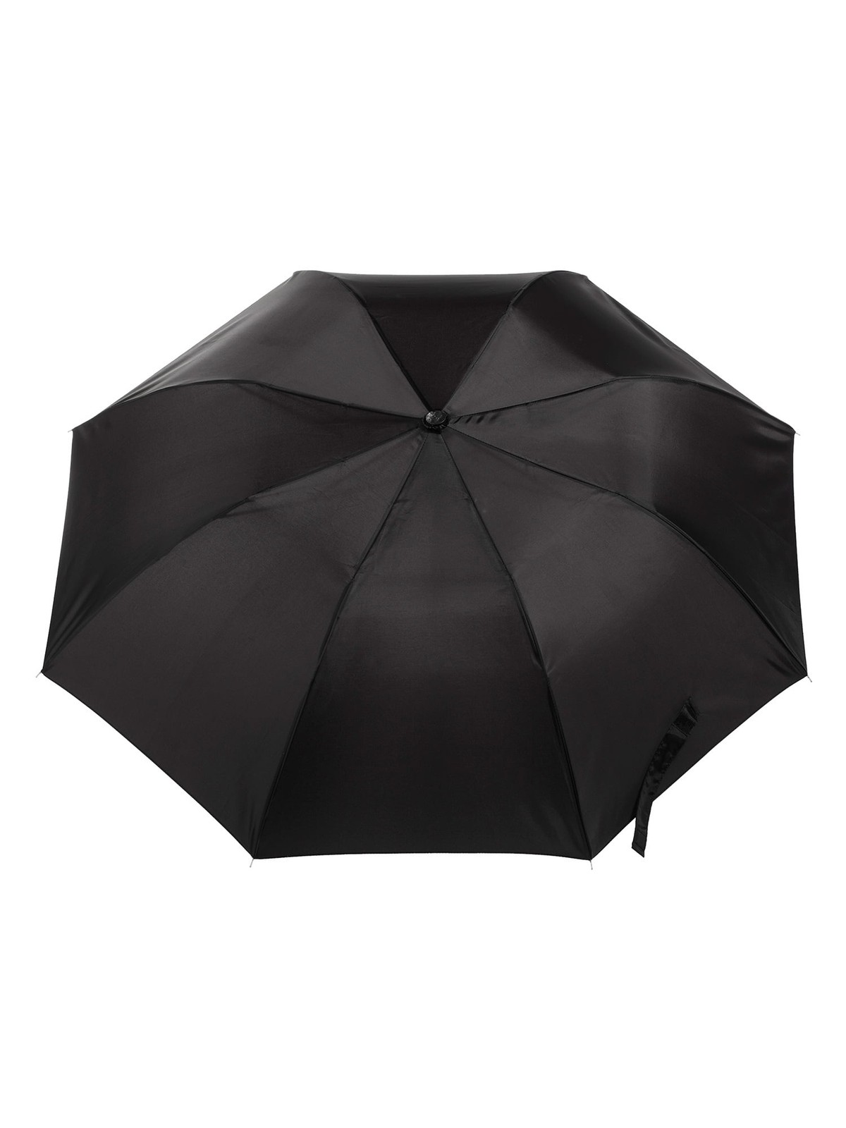 Recycled Canopy Auto Open Umbrella Black
