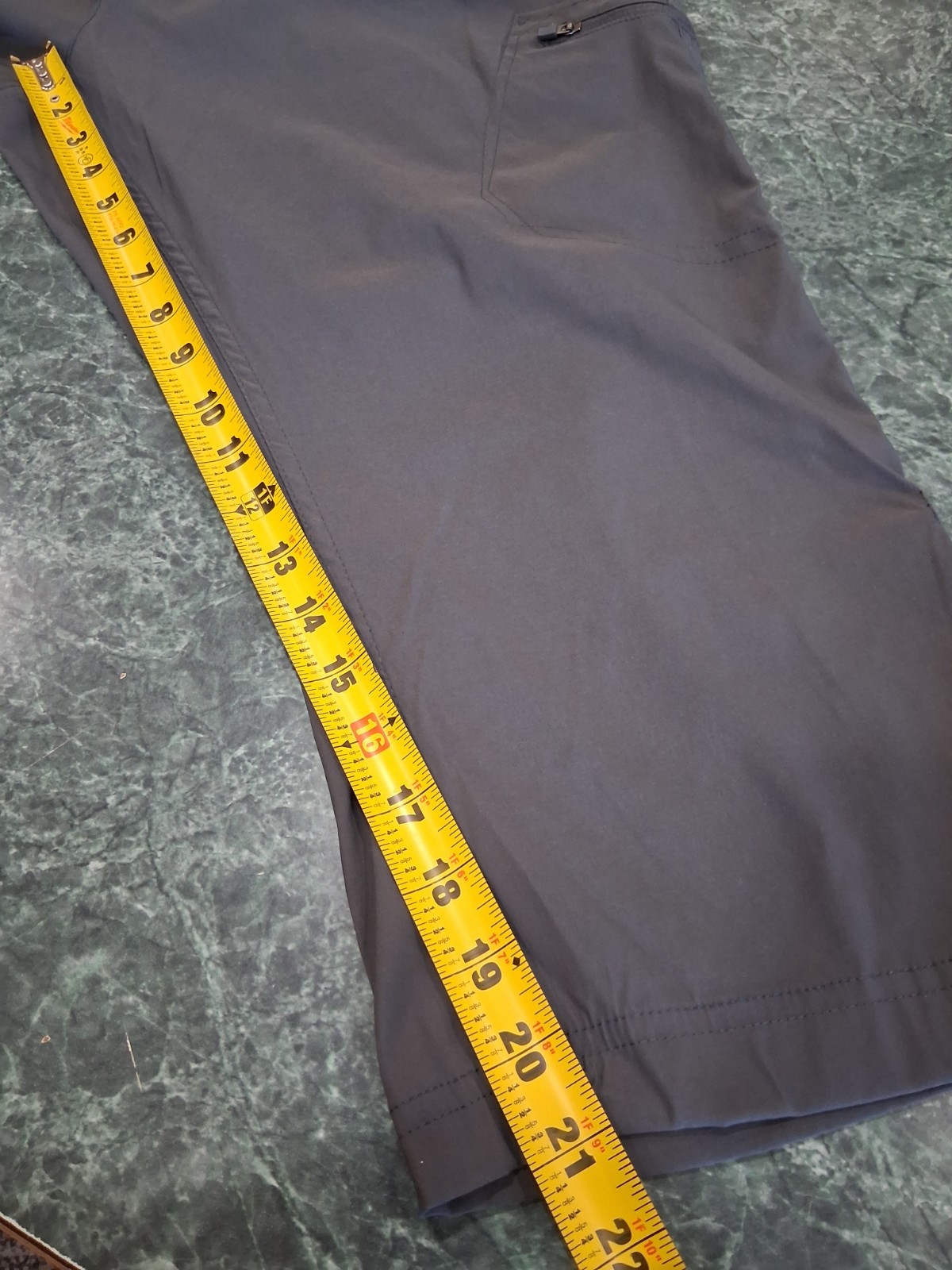 Eddie Bauer 16 Waterproof Rainier Tech Capri Active Pants UPF 50 Lightweight NWT
