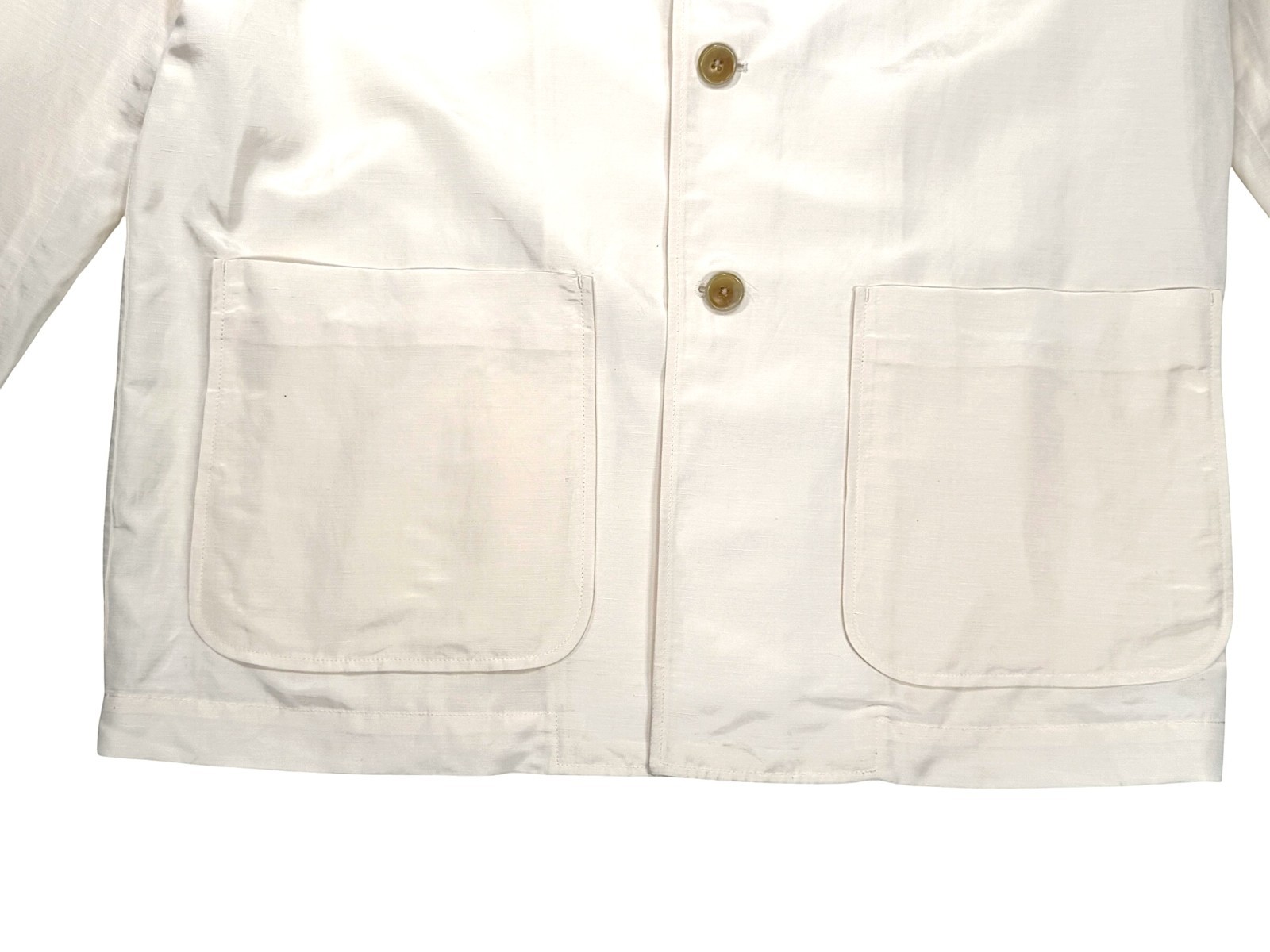 Todd Snyder Relaxed Jacket 3 Button Silk – Nylon Pearl Cream with hint of Blush