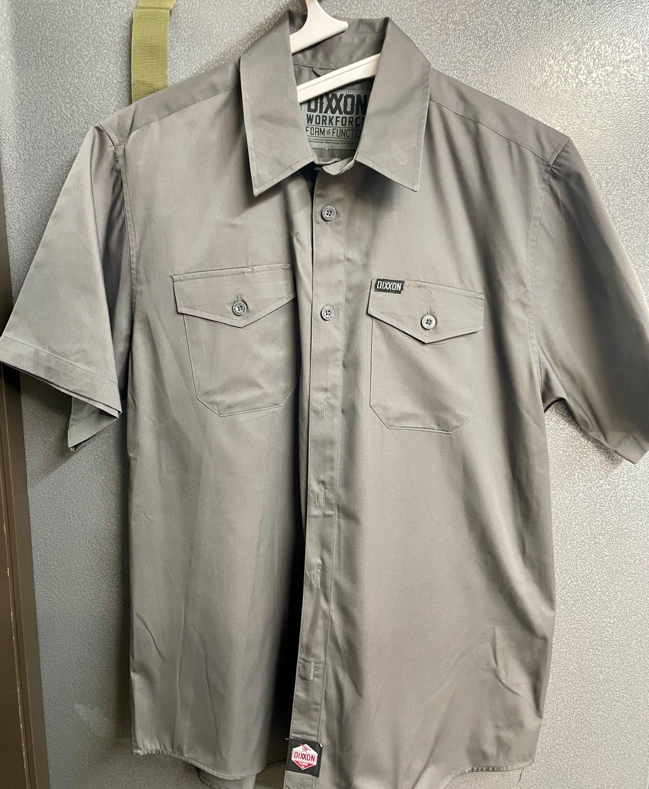 Dixxon Flannel Workforce Gray Mens Large