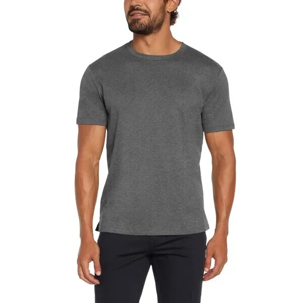 Banana Republic Men’s Luxe Touch Performance Tee, Gray, Size XL