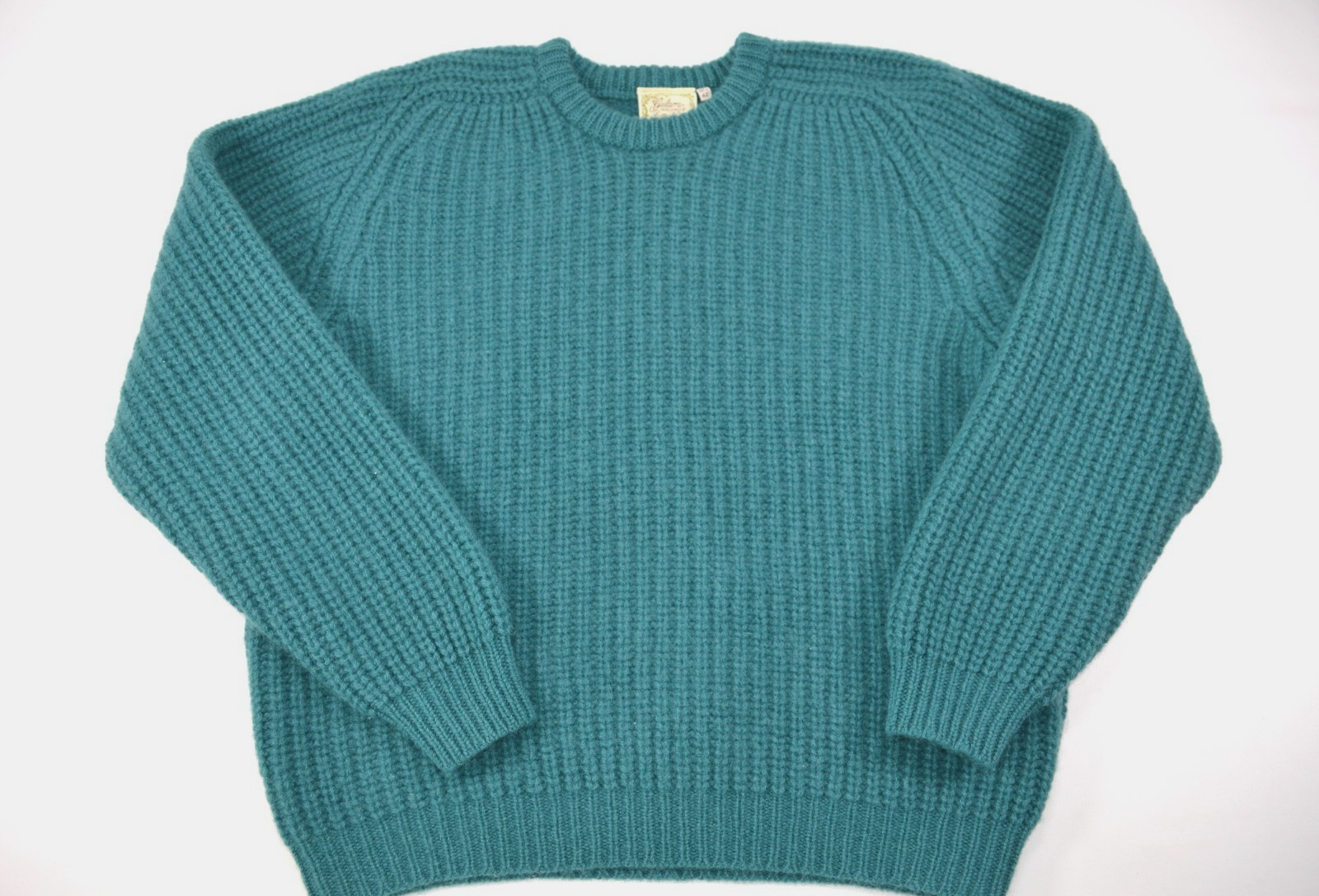 Gaeltarra Vintage 100% Wool Chunky Knit Sweater Mens 42 / 107cm Made in Ireland