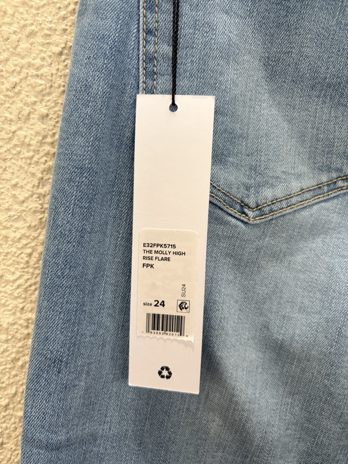 Joe’s Jeans The Molly High Rise Flare Jeans Size 24 NWT Light Wash