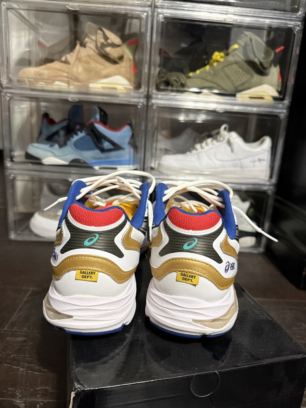 USED ASICS Gel-K1011 Gallery Dept. Mental Energy Multi-Color 386926 Size 13M