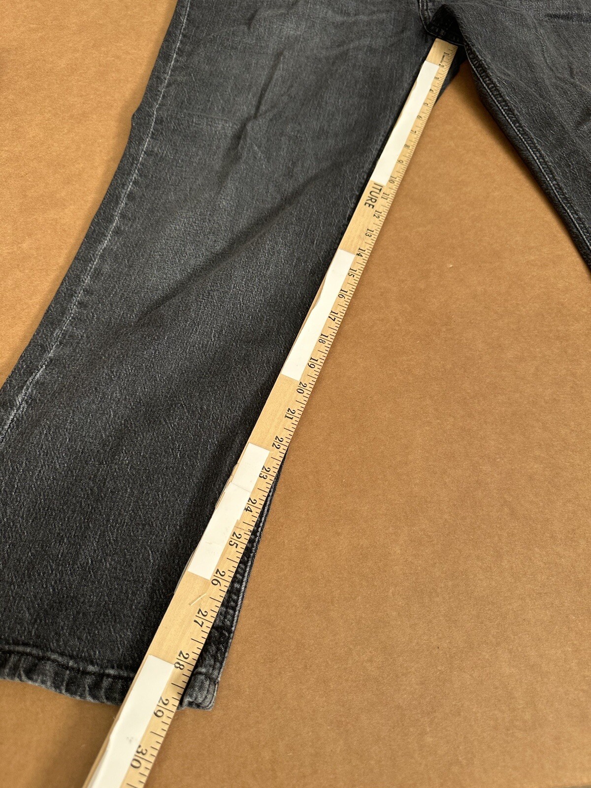 Levi 541 W42 L30 Black Faded