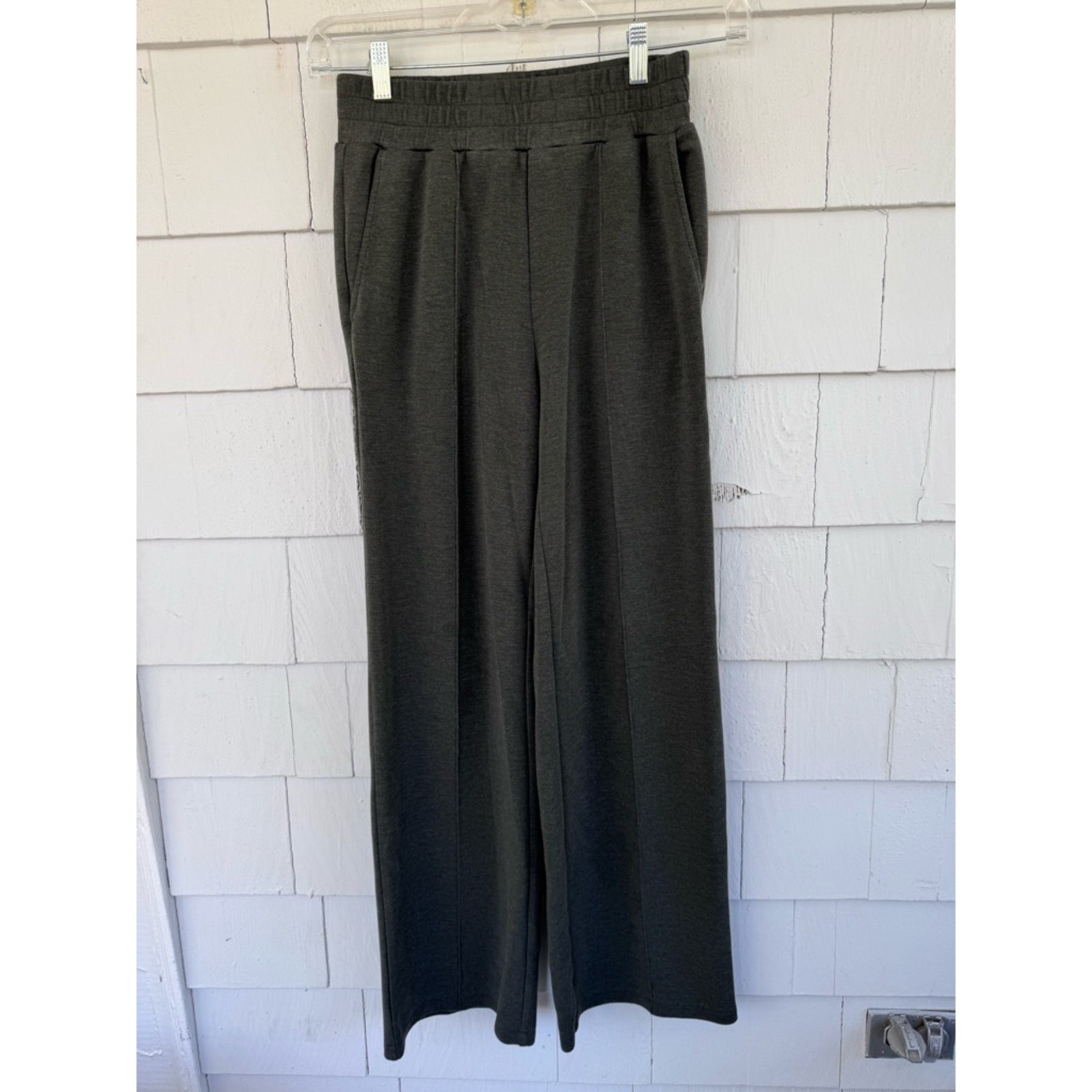 Varley The Wide Leg Pant in Olive Marl size XS