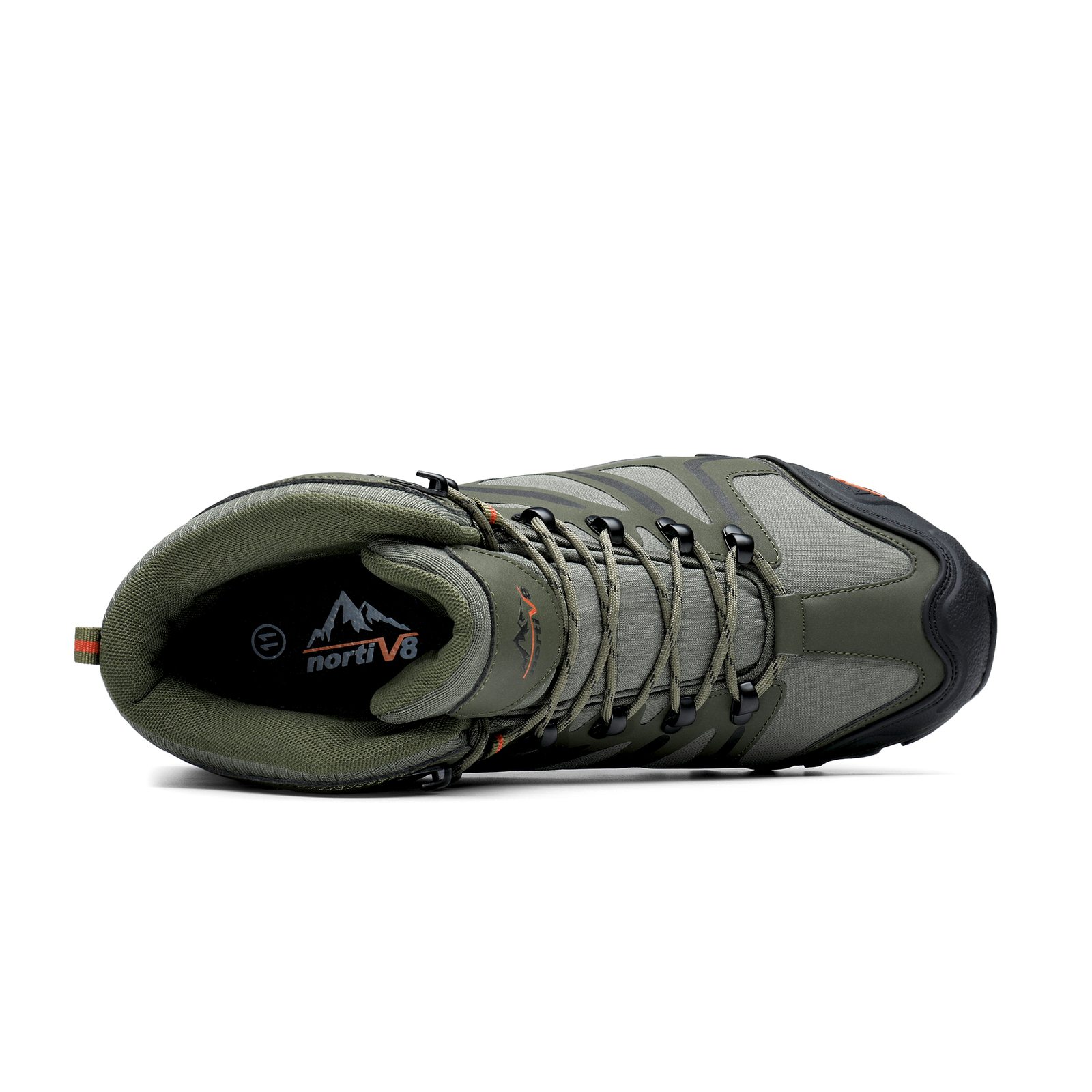 Mens Hiking Boots WIDE SIZE Outdoor Waterproof Non-slip Trekking Trails Boots