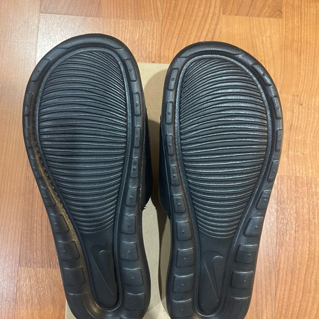 Nike Victori One Slide Black White Size 12 Mens Brand New No Box) Ships Tomorrow