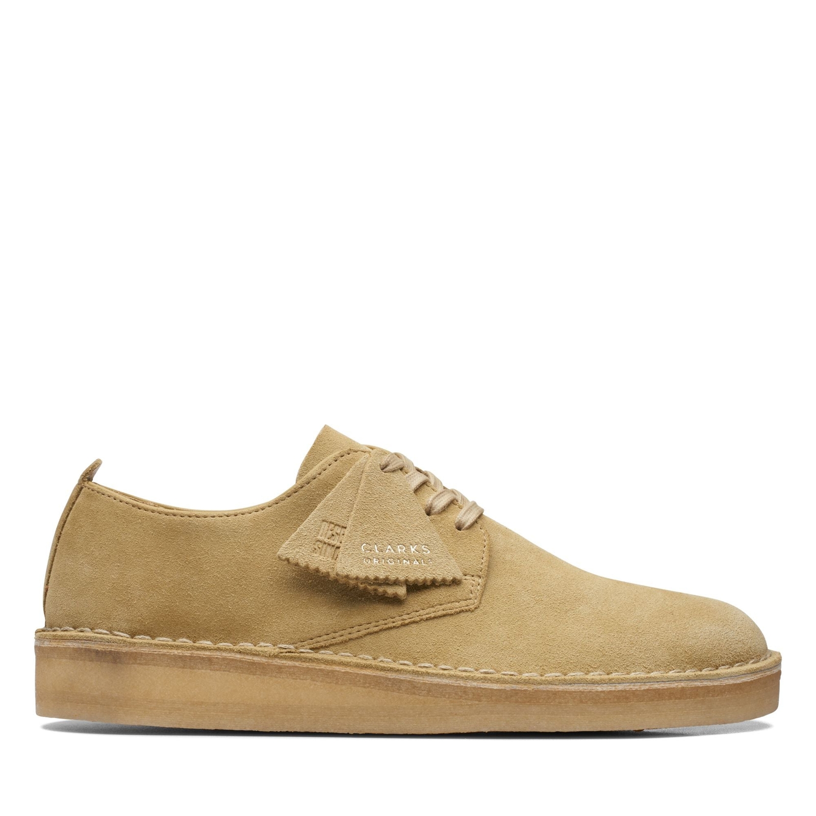 [26171491] MENS CLARKS COAL LONDON – MAPLE SUEDE