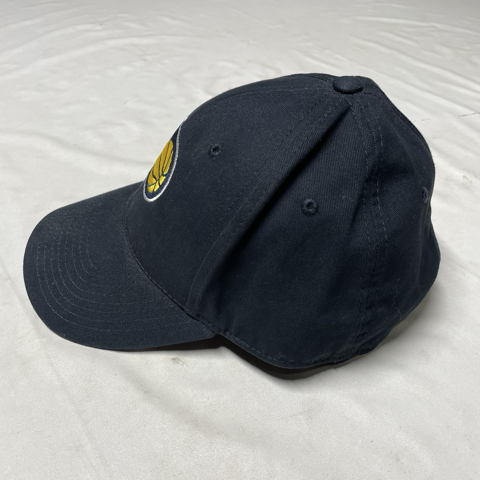 Vintage Indiana Pacers Hat Cap Strapback Blue NBA Basketball Team Logo Sports