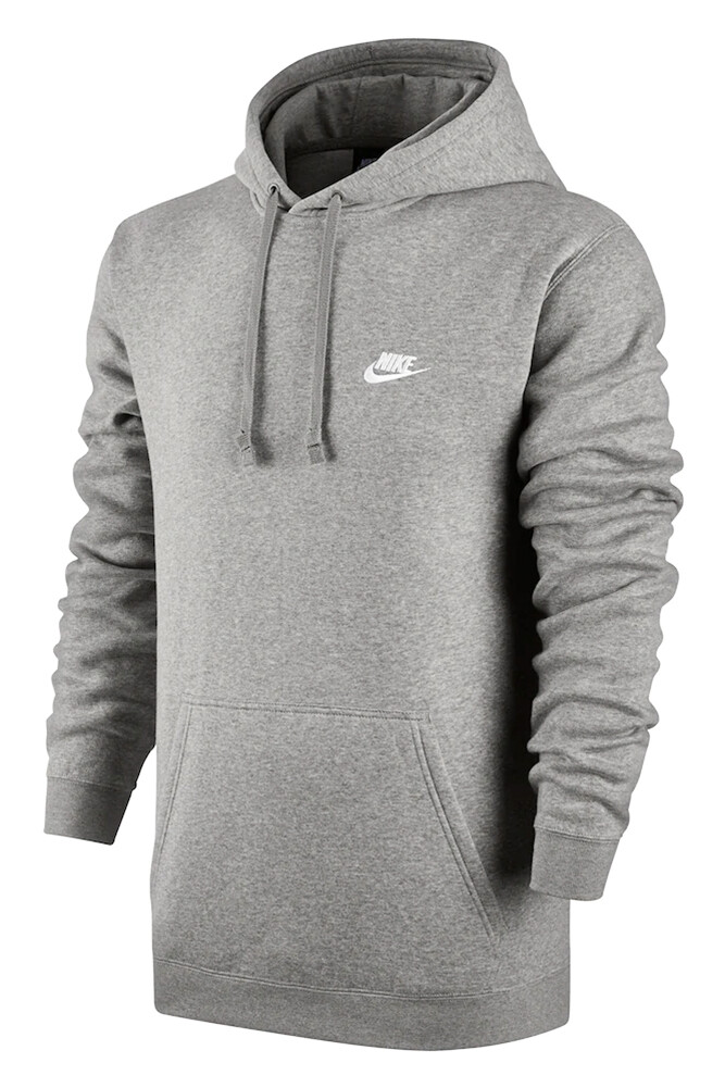 Nike Men’s Active Sportswear Long Sleeve Fleece Workout Gym Pullover Hoodie