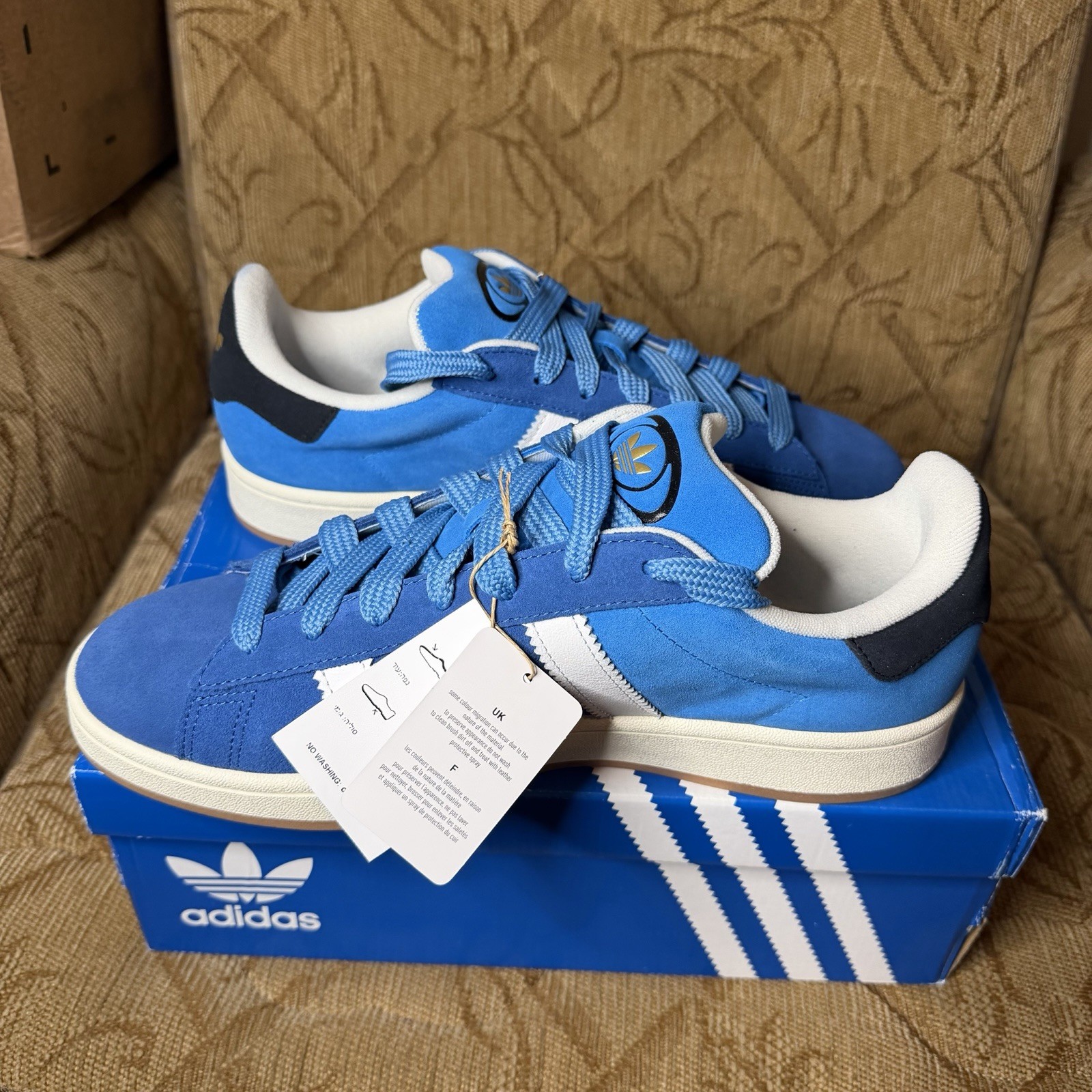 Adidas Campus 00s “Bright Blue Dark Marine” ID2049 – Men’s Size 7 New