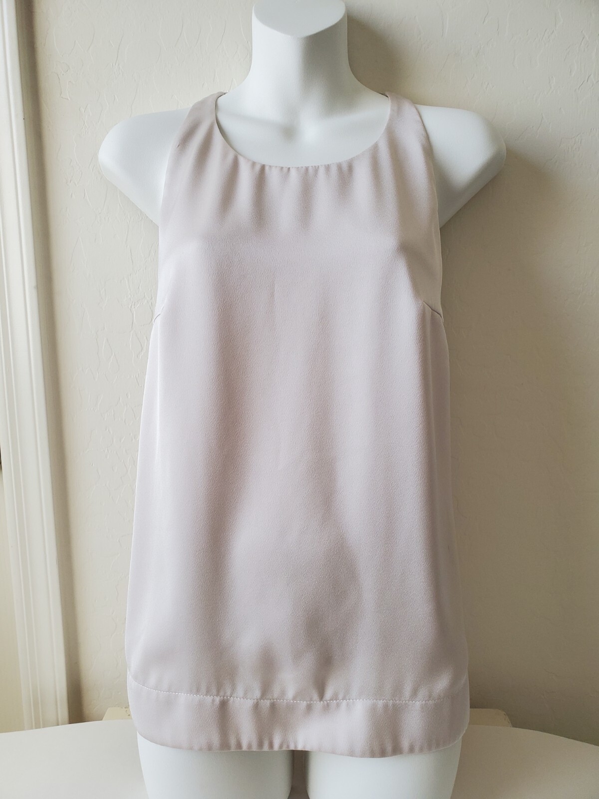 Bondi Born Eden Recycled Polyester Color Moon Beige Tank Top – Size Small