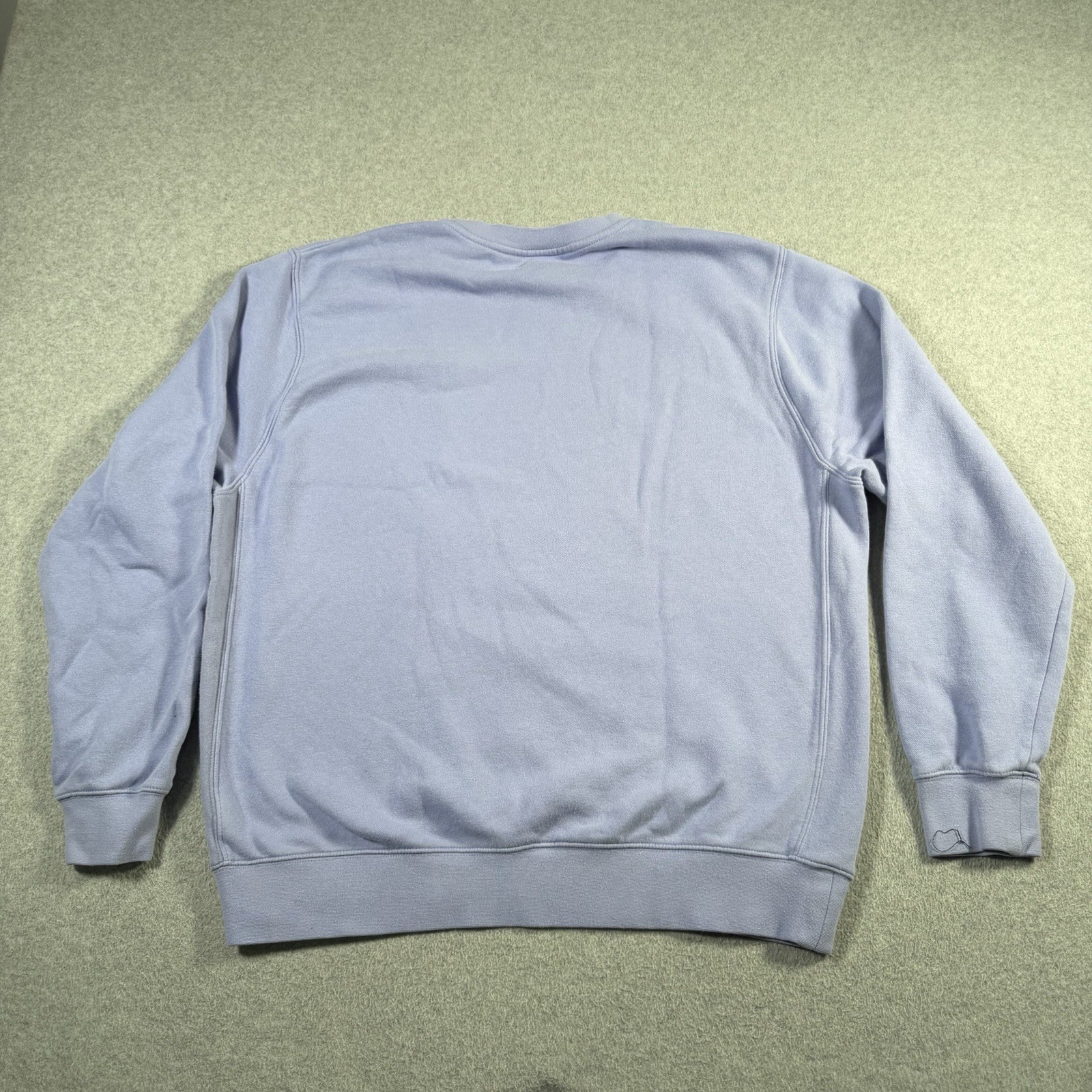 Nike Club Fleece Crew Pullover Sweatshirt Men’s Large Light Thistle White Purple