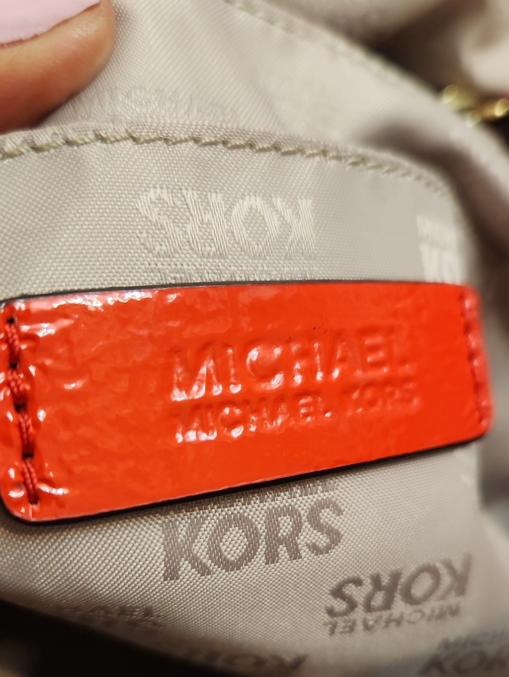 Michael Kors Jet Set Travel MD Carryall Clementine Orange Tote